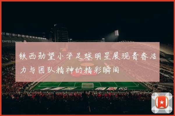 铁西勋望小学足球明星展现青春活力与团队精神的精彩瞬间