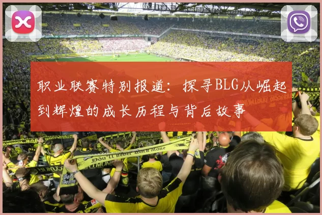 职业联赛特别报道：探寻BLG从崛起到辉煌的成长历程与背后故事