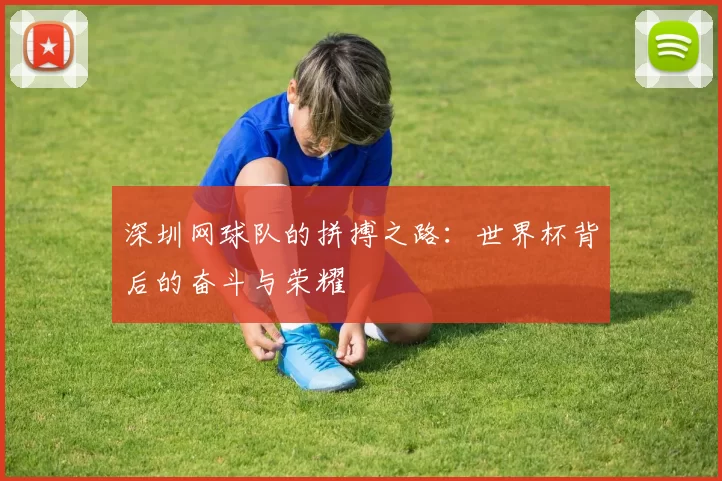 深圳网球队的拼搏之路：世界杯背后的奋斗与荣耀